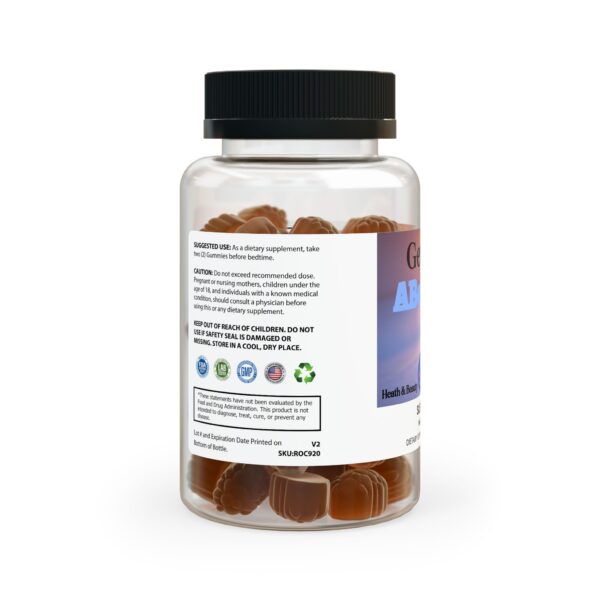 Genesis ABeauty Sleep Well Gummies (60 Gummies) - Enhance sleep, support healthy sleep patterns, provide antioxidant support... Packaged At FDA Registered and GMP Certified Facilities - Image 4