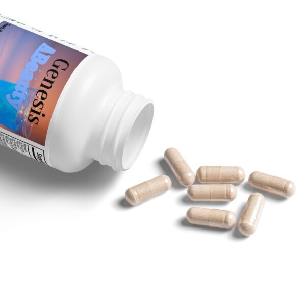 Genesis ABeauty Brain Support Complex Supplement (60 Capsules) Packaged at FDA-registered and GMP-certified facilities - Image 3
