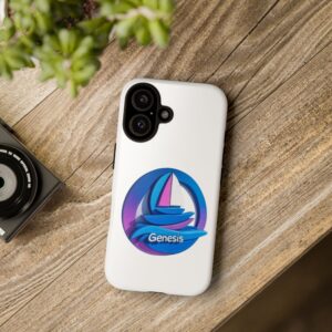 Genesis Apparels & Home Goods Stylish Phone Case with Genesis Sailboat Design