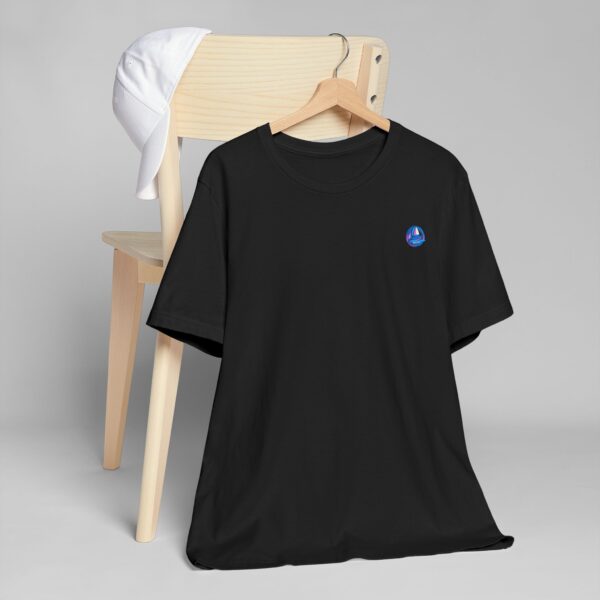 Genesis Apparels Adventure Awaits Unisex Jersey T-Shirt - that blends comfort and flair seamlessly. This shirt evokes a laid-back vibe, perfect for casual outings, workouts, or simply lounging at home. - Image 12
