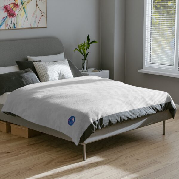 Genesis Apparels & Home Goods Luxury Velveteen Microfiber Blanket - Soft, Cozy Comfort for Home or Travel - Creating a warm and inviting atmosphere in your home.