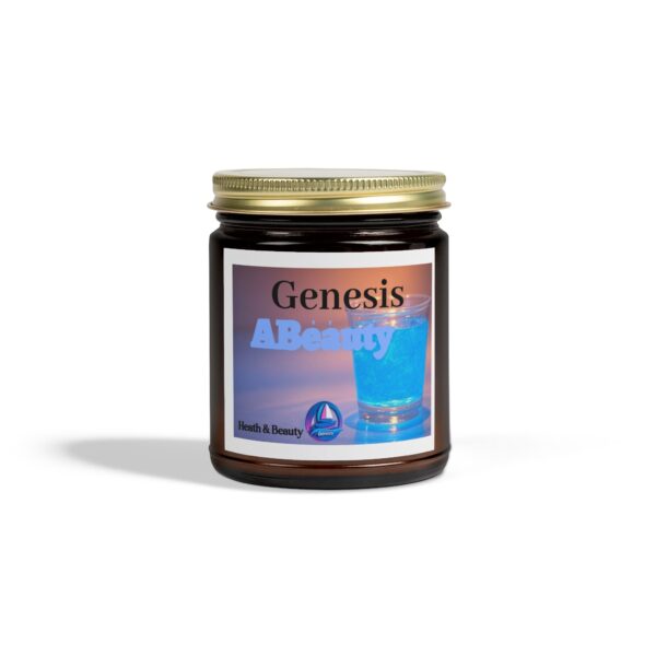 Genesis ABeauty Home Goods Scented Candles - Coconut Apricot Wax - Cozy Home Fragrance - Image 109