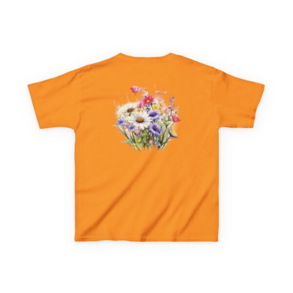 High Quality Genesis Apparels Unisex-Fun Kids Heavy Cotton™ Tee - Flowers (1) Playful Design for Every Occasion - Image 32