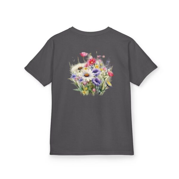 High Quality Genesis Apparels Unisex-Fun Kids Heavy Cotton™ Tee - Flowers (1) Playful Design for Every Occasion - Image 73