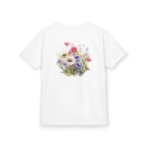 High Quality Genesis Apparels Unisex-Fun Kids Heavy Cotton™ Tee - Flowers (1) Playful Design for Every Occasion - Image 13