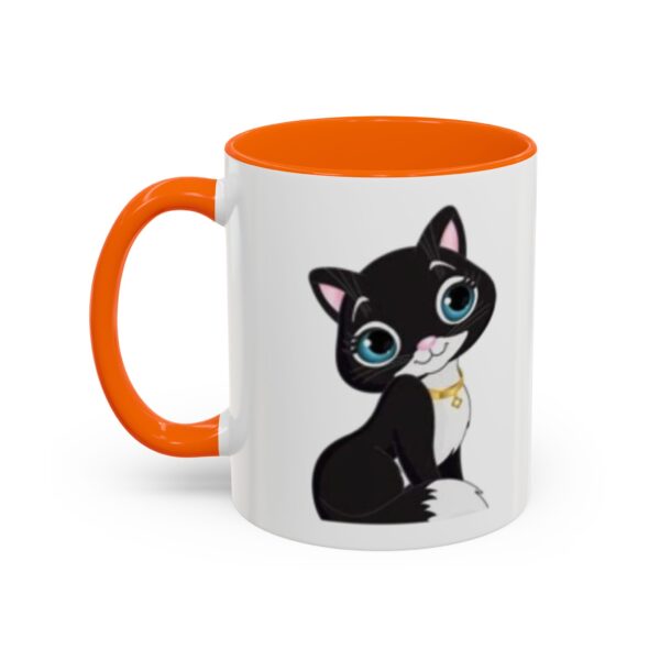 Genesis Home Goods Happy Cat Accent Coffee Mug - 11 & 15oz - Image 25
