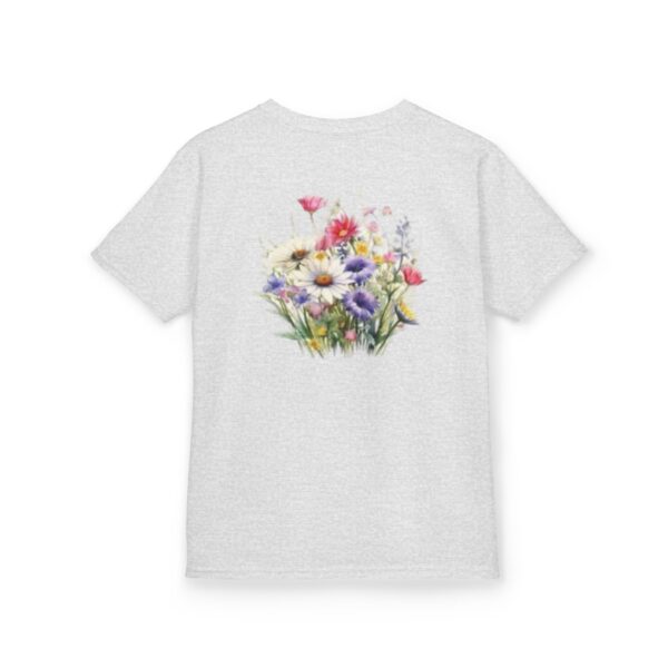 High Quality Genesis Apparels Unisex-Fun Kids Heavy Cotton™ Tee - Flowers (1) Playful Design for Every Occasion - Image 22