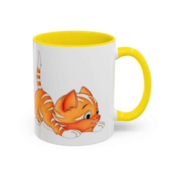 Genesis Home Goods Playful Kitty Accent Coffee Mug - 11 & 15oz - Image 3