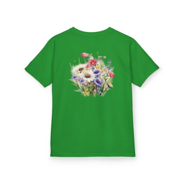 High Quality Genesis Apparels Unisex-Fun Kids Heavy Cotton™ Tee - Flowers (1) Playful Design for Every Occasion - Image 61