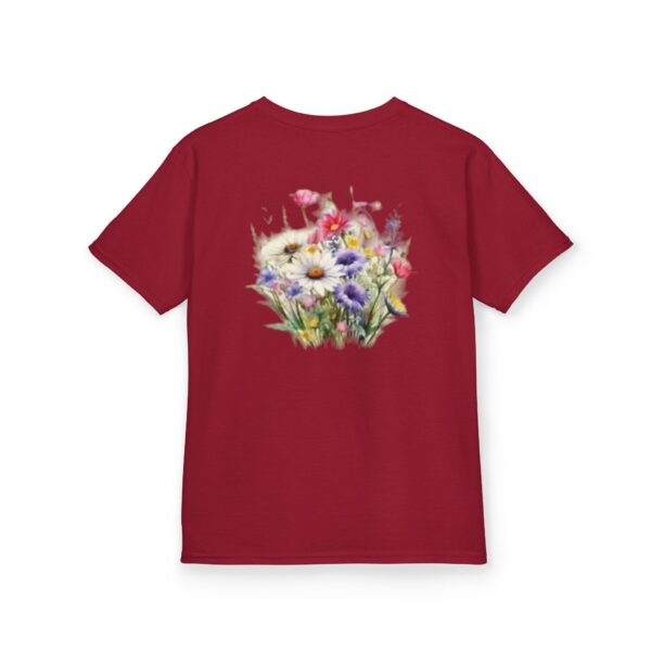 High Quality Genesis Apparels Unisex-Fun Kids Heavy Cotton™ Tee - Flowers (1) Playful Design for Every Occasion - Image 85