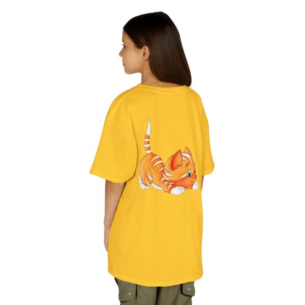 Quality Genesis Apparels Unisex-Fun Kids Heavy Cotton™ Tee - Playful Kitty Design for Every Occasion - Image 7