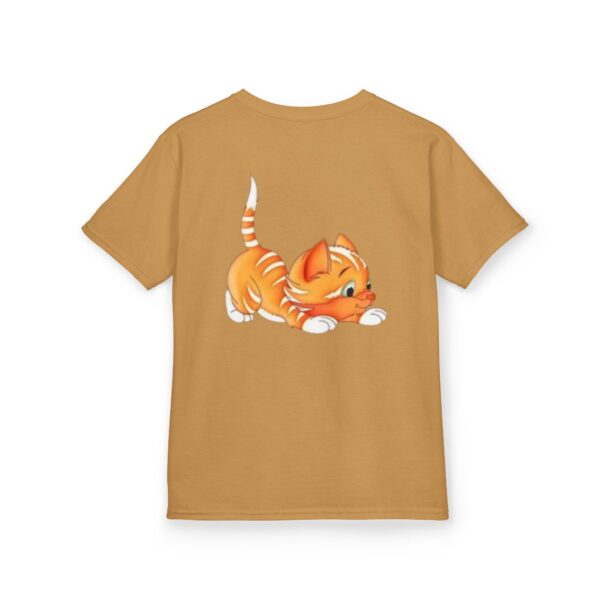 Quality Genesis Apparels Unisex-Fun Kids Heavy Cotton™ Tee - Playful Kitty Design for Every Occasion - Image 44