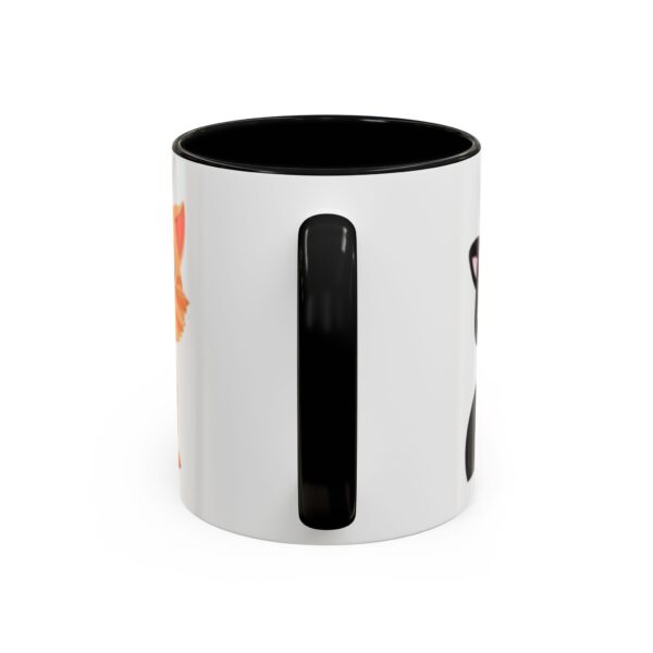 Genesis Home Goods Happy Cat Accent Coffee Mug - 11 & 15oz - Image 5