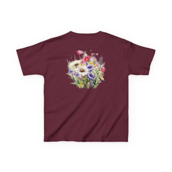 High Quality Genesis Apparels Unisex-Fun Kids Heavy Cotton™ Tee - Flowers (1) Playful Design for Every Occasion - Image 48