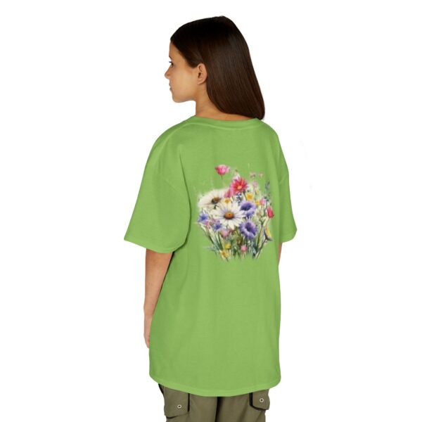 High Quality Genesis Apparels Unisex-Fun Kids Heavy Cotton™ Tee - Flowers (1) Playful Design for Every Occasion - Image 53