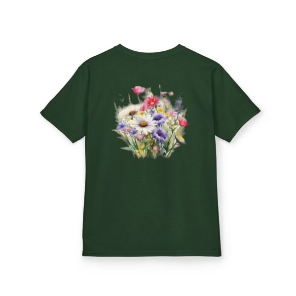 High Quality Genesis Apparels Unisex-Fun Kids Heavy Cotton™ Tee - Flowers (1) Playful Design for Every Occasion - Image 57
