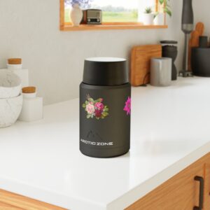 Genesis Home Goods Flower Titan Copper Insulated Food Storage Jar - Stylish & Functional Meal Keeper