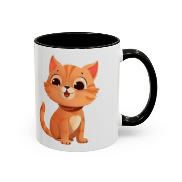 Genesis Home Goods Happy Cat Accent Coffee Mug - 11 & 15oz - Image 3