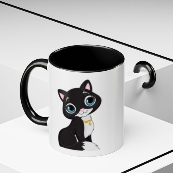 Genesis Home Goods Happy Cat Accent Coffee Mug - 11 & 15oz - Image 6