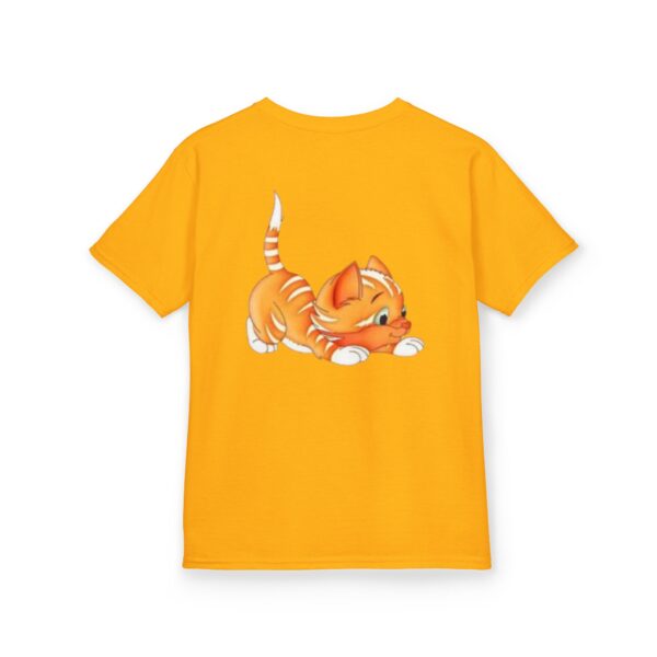 Quality Genesis Apparels Unisex-Fun Kids Heavy Cotton™ Tee - Playful Kitty Design for Every Occasion - Image 40