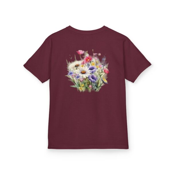 High Quality Genesis Apparels Unisex-Fun Kids Heavy Cotton™ Tee - Flowers (1) Playful Design for Every Occasion - Image 50