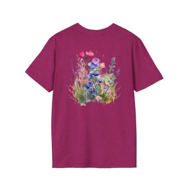 High Quality Genesis Apparels-Unisex Soft Style T-Shirt - Flowers (2) Tee for Happy Vibes - Image 35