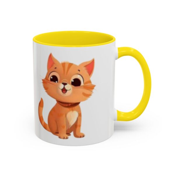Genesis Home Goods Happy Cat Accent Coffee Mug - 11 & 15oz - Image 32