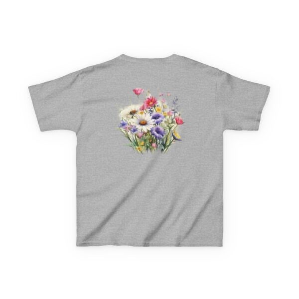 High Quality Genesis Apparels Unisex-Fun Kids Heavy Cotton™ Tee - Flowers (1) Playful Design for Every Occasion - Image 28