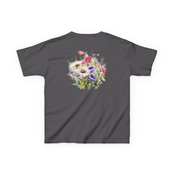 High Quality Genesis Apparels Unisex-Fun Kids Heavy Cotton™ Tee - Flowers (1) Playful Design for Every Occasion - Image 71