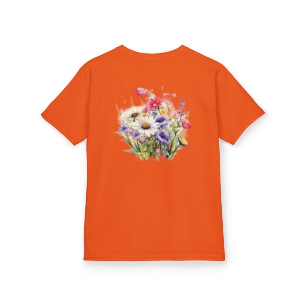 High Quality Genesis Apparels Unisex-Fun Kids Heavy Cotton™ Tee - Flowers (1) Playful Design for Every Occasion - Image 46