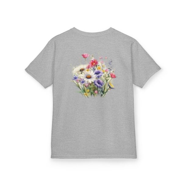 High Quality Genesis Apparels Unisex-Fun Kids Heavy Cotton™ Tee - Flowers (1) Playful Design for Every Occasion - Image 30