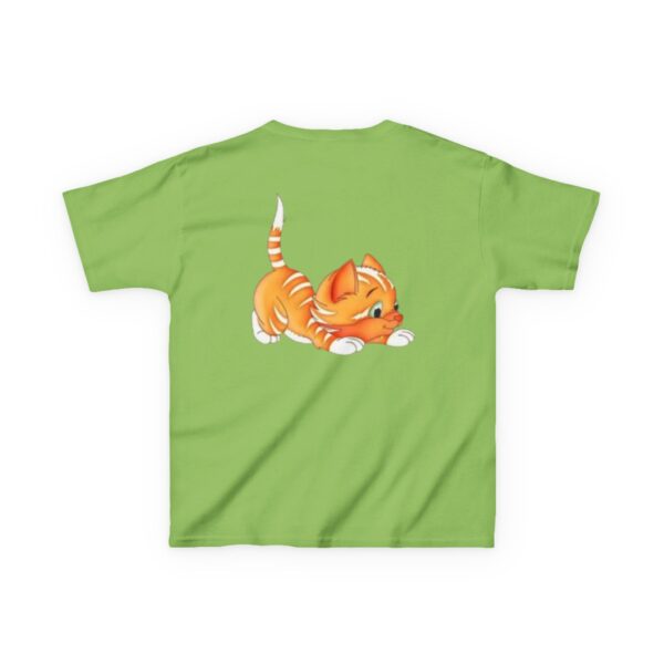 Quality Genesis Apparels Unisex-Fun Kids Heavy Cotton™ Tee - Playful Kitty Design for Every Occasion - Image 53