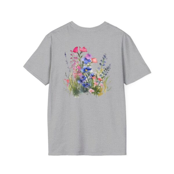 High Quality Genesis Apparels-Unisex Soft Style T-Shirt - Flowers (2) Tee for Happy Vibes - Image 27