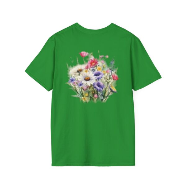 High Quality Genesis Apparels-Unisex Soft Style T-Shirt - Flowers (1) Tee for Happy Vibes - Image 38