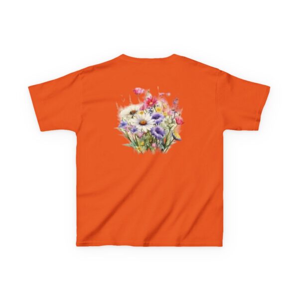 High Quality Genesis Apparels Unisex-Fun Kids Heavy Cotton™ Tee - Flowers (1) Playful Design for Every Occasion - Image 44
