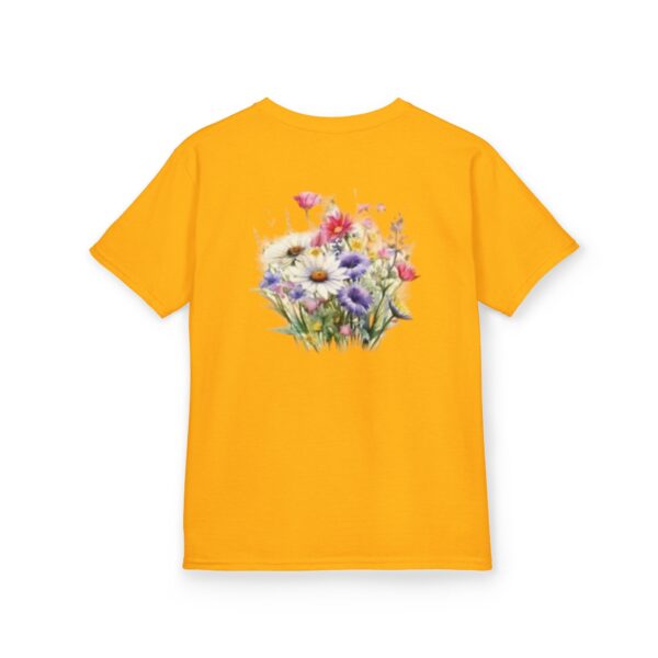 High Quality Genesis Apparels Unisex-Fun Kids Heavy Cotton™ Tee - Flowers (1) Playful Design for Every Occasion - Image 38