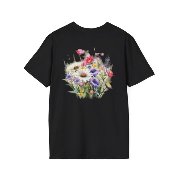 High Quality Genesis Apparels-Unisex Soft Style T-Shirt - Flowers (1) Tee for Happy Vibes - Image 18
