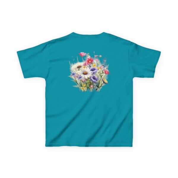 High Quality Genesis Apparels Unisex-Fun Kids Heavy Cotton™ Tee - Flowers (1) Playful Design for Every Occasion - Image 67