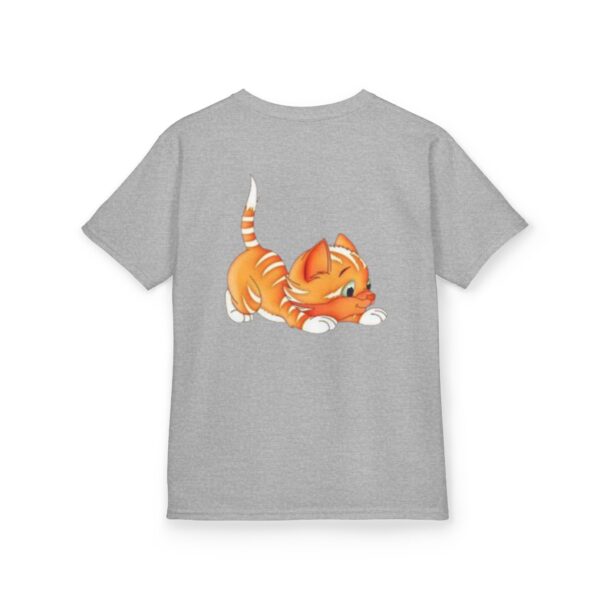 Quality Genesis Apparels Unisex-Fun Kids Heavy Cotton™ Tee - Playful Kitty Design for Every Occasion - Image 32