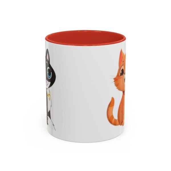Genesis Home Goods Happy Cat Accent Coffee Mug - 11 & 15oz - Image 15