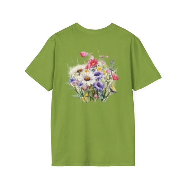 High Quality Genesis Apparels-Unisex Soft Style T-Shirt - Flowers (1) Tee for Happy Vibes - Image 30