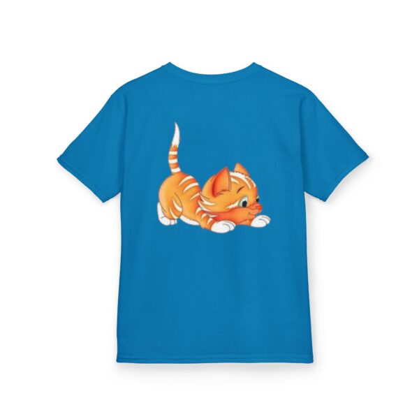 Quality Genesis Apparels Unisex-Fun Kids Heavy Cotton™ Tee - Playful Kitty Design for Every Occasion - Image 15
