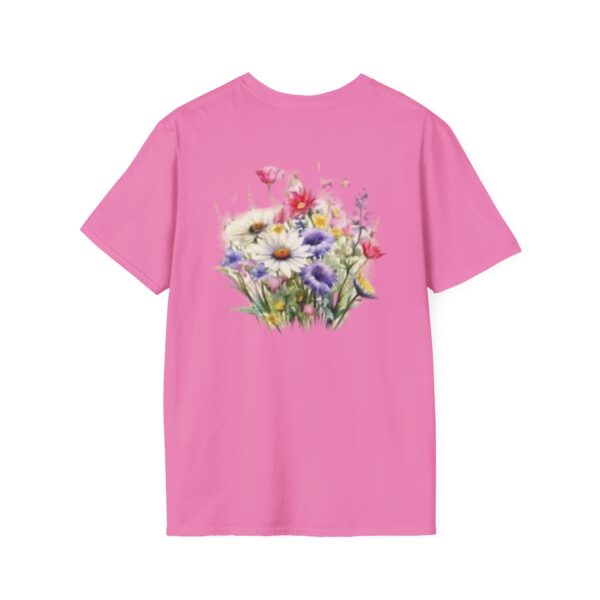 High Quality Genesis Apparels-Unisex Soft Style T-Shirt - Flowers (1) Tee for Happy Vibes - Image 50