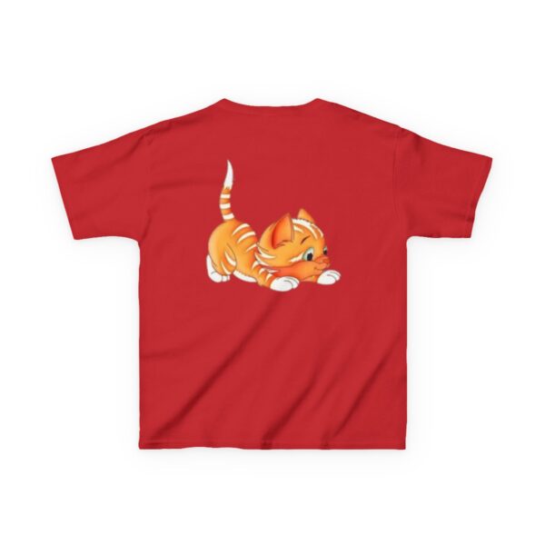 Quality Genesis Apparels Unisex-Fun Kids Heavy Cotton™ Tee - Playful Kitty Design for Every Occasion - Image 81