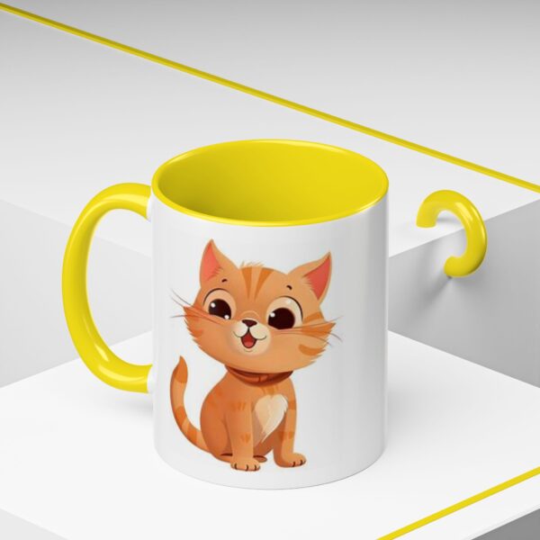 Genesis Home Goods Playful Kitty Accent Coffee Mug - 11 & 15oz - Image 6