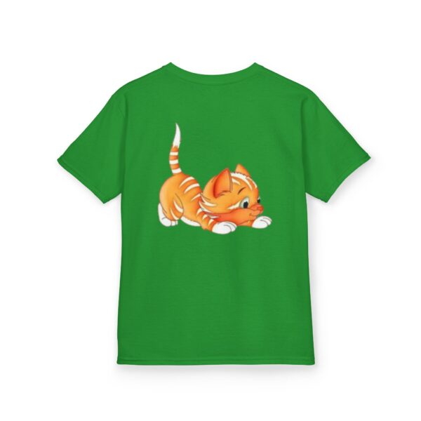 Quality Genesis Apparels Unisex-Fun Kids Heavy Cotton™ Tee - Playful Kitty Design for Every Occasion - Image 63