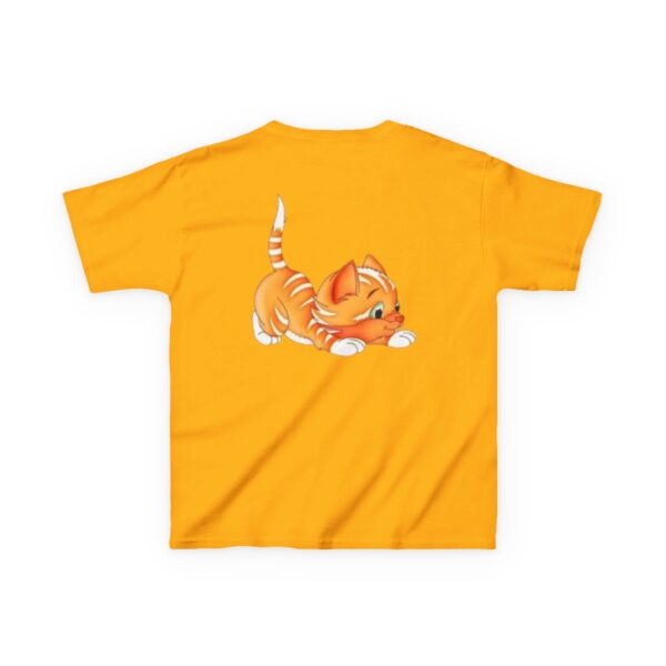Quality Genesis Apparels Unisex-Fun Kids Heavy Cotton™ Tee - Playful Kitty Design for Every Occasion - Image 38
