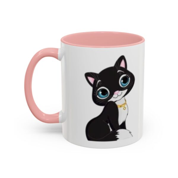 Genesis Home Goods Pretty Kitty Accent Coffee Mug - 11 & 15oz - Image 4