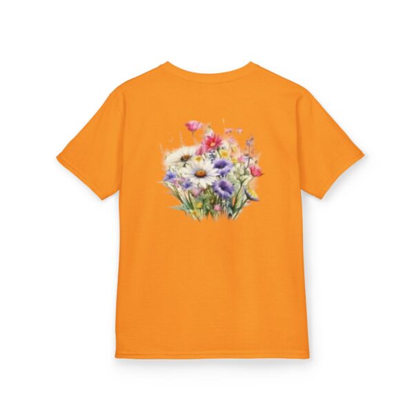 High Quality Genesis Apparels Unisex-Fun Kids Heavy Cotton™ Tee - Flowers (1) Playful Design for Every Occasion - Image 34