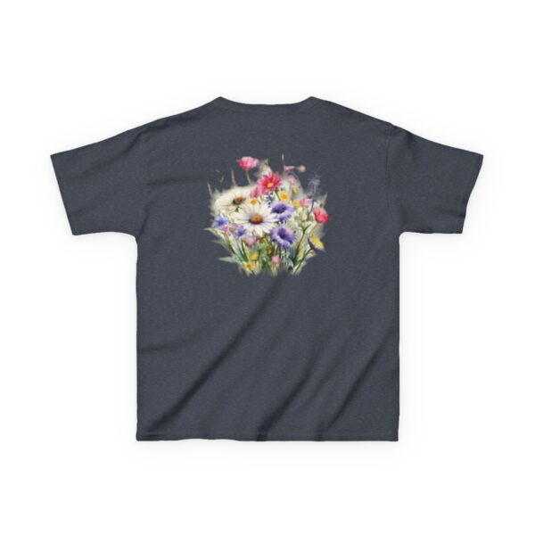 High Quality Genesis Apparels Unisex-Fun Kids Heavy Cotton™ Tee - Flowers (1) Playful Design for Every Occasion - Image 75